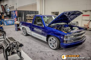Race cars, performance parts, new products, and motorsports technology on display at PRI Show 2025 in Indianapolis, Indiana.