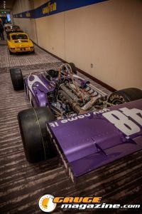 Race cars, performance parts, new products, and motorsports technology on display at PRI Show 2025 in Indianapolis, Indiana.