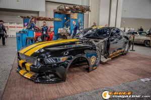 Race cars, performance parts, new products, and motorsports technology on display at PRI Show 2025 in Indianapolis, Indiana.