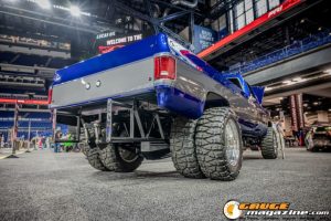 Race cars, performance parts, new products, and motorsports technology on display at PRI Show 2025 in Indianapolis, Indiana.