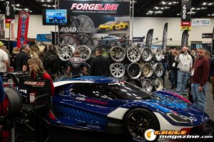 Race cars, performance parts, new products, and motorsports technology on display at PRI Show 2025 in Indianapolis, Indiana.