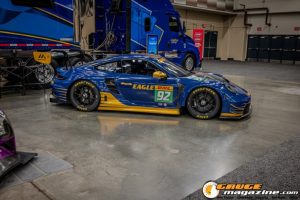 Race cars, performance parts, new products, and motorsports technology on display at PRI Show 2025 in Indianapolis, Indiana.
