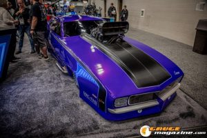 Race cars, performance parts, new products, and motorsports technology on display at PRI Show 2025 in Indianapolis, Indiana.