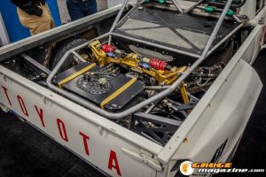Race cars, performance parts, new products, and motorsports technology on display at PRI Show 2025 in Indianapolis, Indiana.