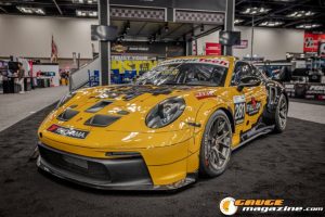 Race cars, performance parts, new products, and motorsports technology on display at PRI Show 2025 in Indianapolis, Indiana.