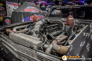 Race cars, performance parts, new products, and motorsports technology on display at PRI Show 2025 in Indianapolis, Indiana.