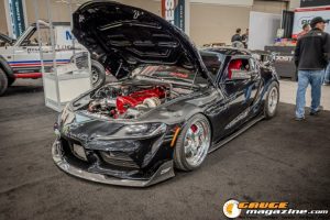 Race cars, performance parts, new products, and motorsports technology on display at PRI Show 2025 in Indianapolis, Indiana.