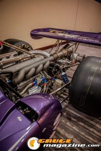 Race cars, performance parts, new products, and motorsports technology on display at PRI Show 2025 in Indianapolis, Indiana.