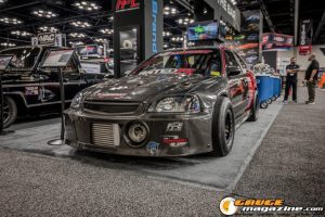Race cars, performance parts, new products, and motorsports technology on display at PRI Show 2025 in Indianapolis, Indiana.