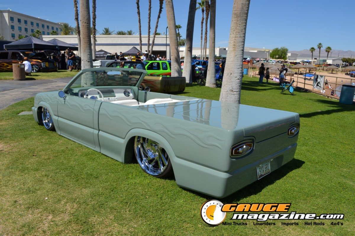Gray Mazda convertible pickup at Forbidden Fantasy Show n Shine 2026