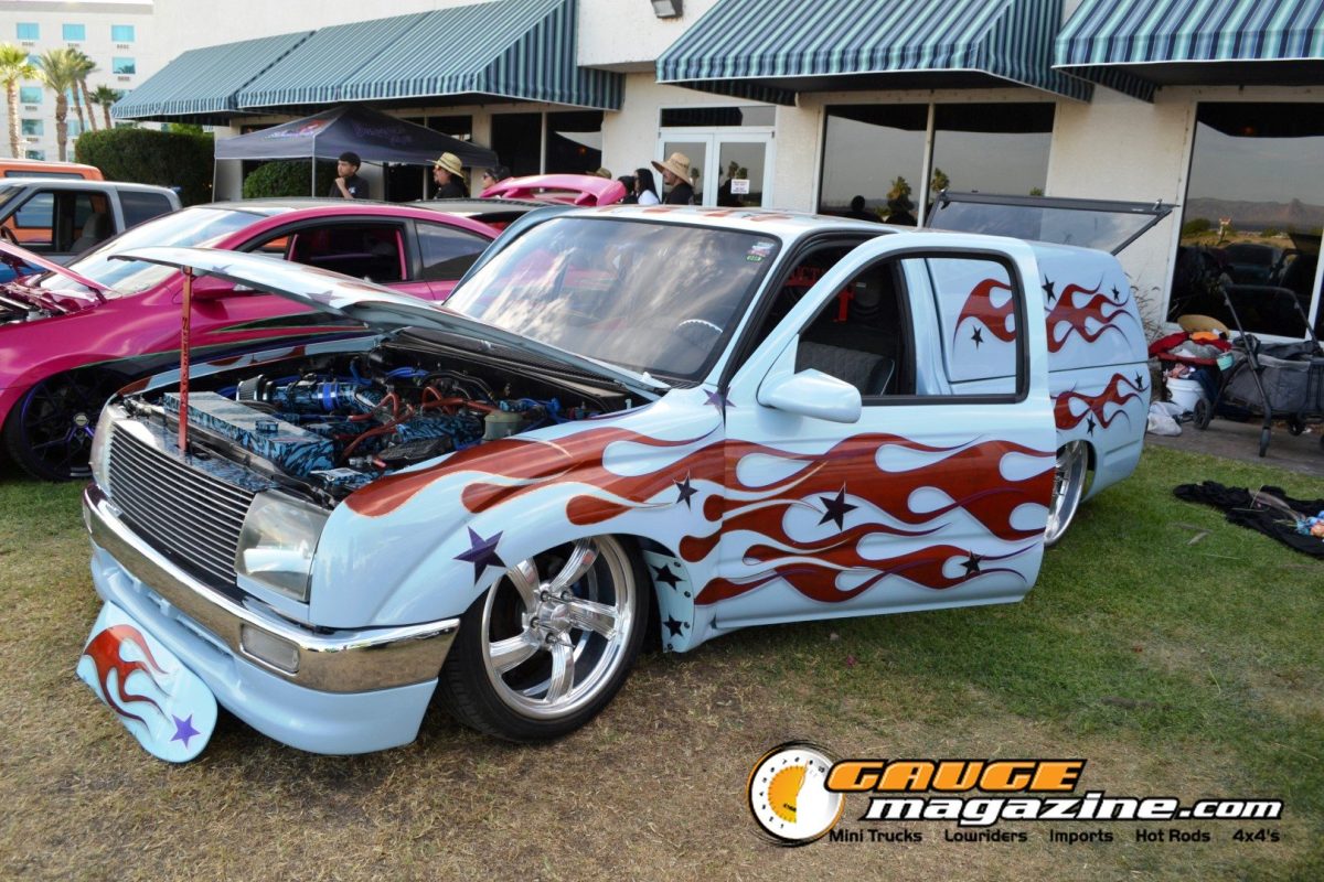 forbidden-fantasy-show-n-shine-2026-107-white-orange-toyota-pickup-flame-paint-engine-bay