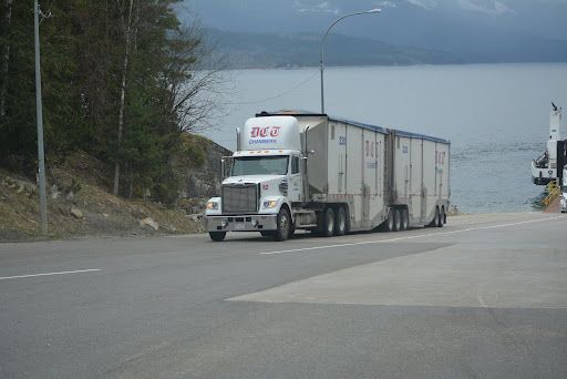 Commercial truck undergoing professional body and collision repair