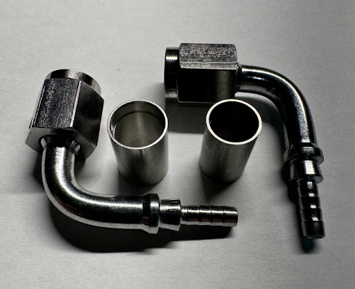 Straight, angled and banjo performance brake hose ends
