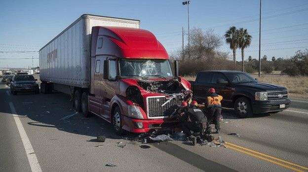 Commercial truck collision related to Chicago truck accident claims