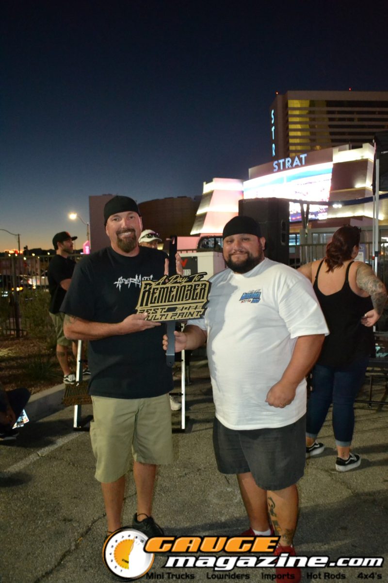 Custom vehicles at A Day to Remember Las Vegas 2025