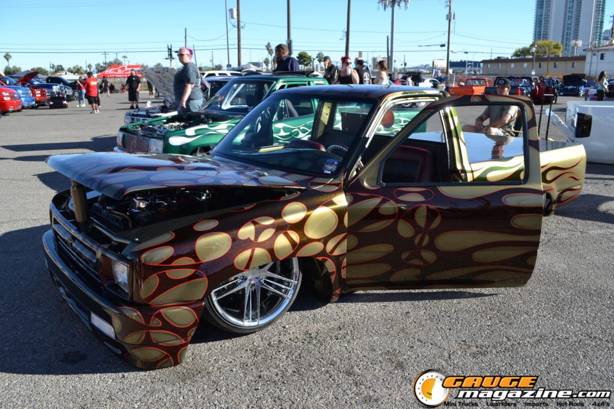 Custom vehicles at A Day to Remember Las Vegas 2025
