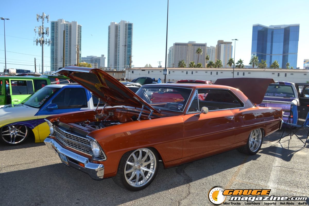 Custom vehicles at A Day to Remember Las Vegas 2025