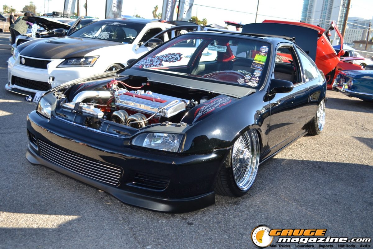 Custom vehicles at A Day to Remember Las Vegas 2025