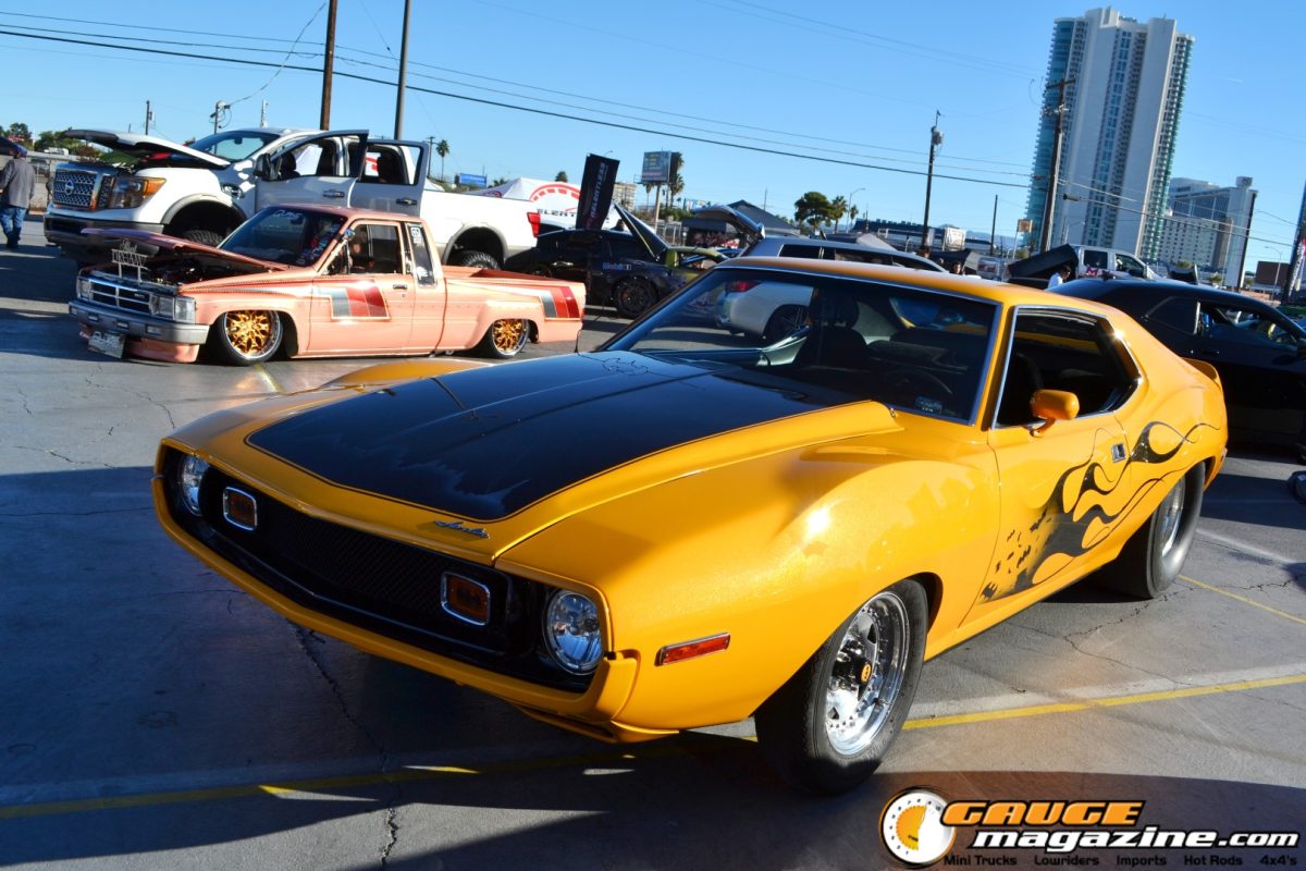 Custom vehicles at A Day to Remember Las Vegas 2025