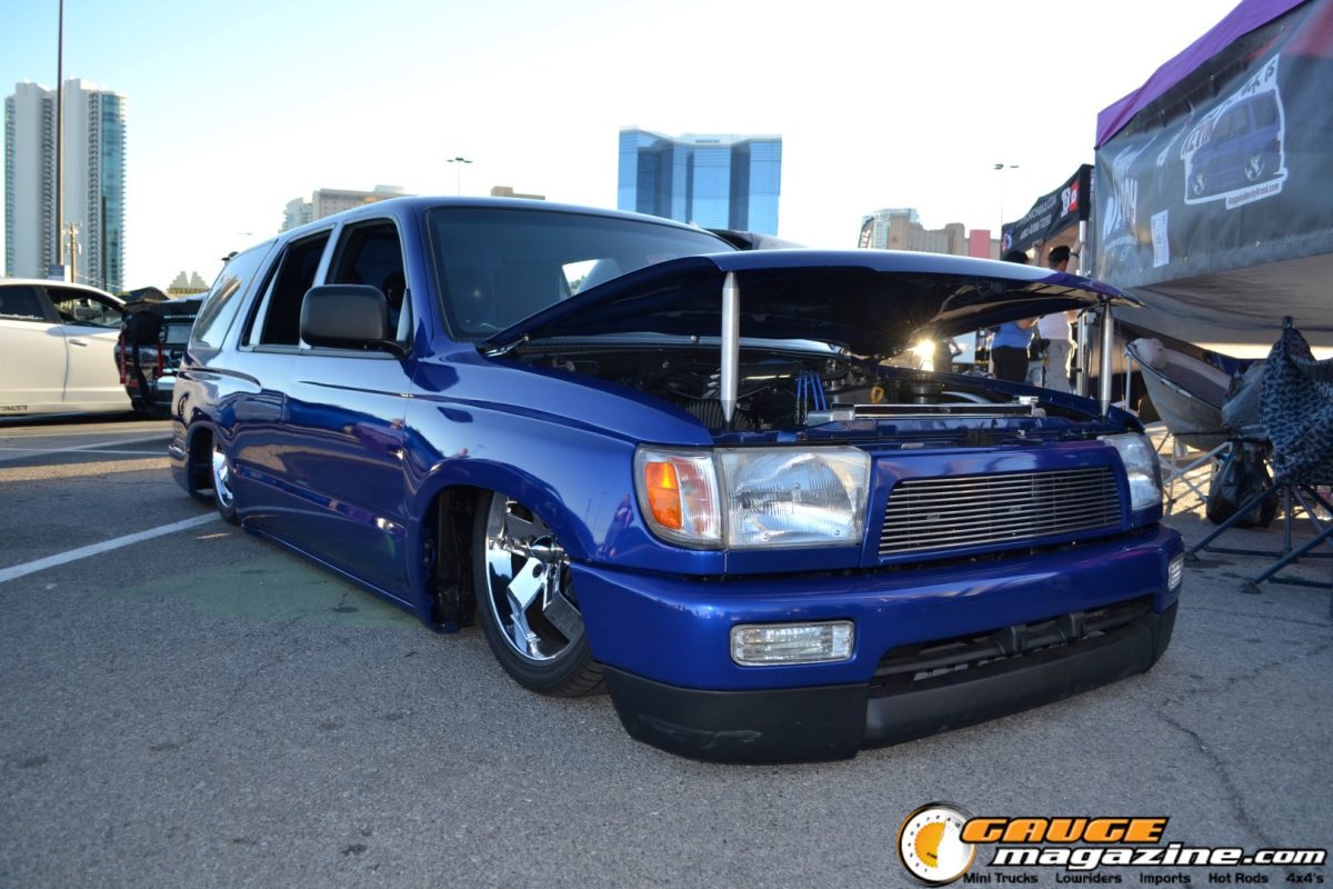 Custom vehicles at A Day to Remember Las Vegas 2025