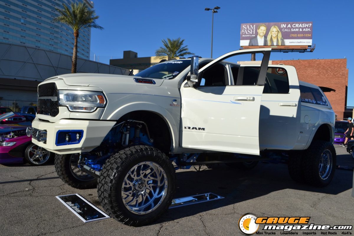 Custom vehicles at A Day to Remember Las Vegas 2025