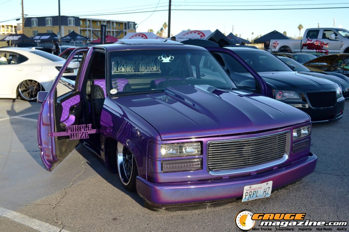 Custom vehicles at A Day to Remember Las Vegas 2025