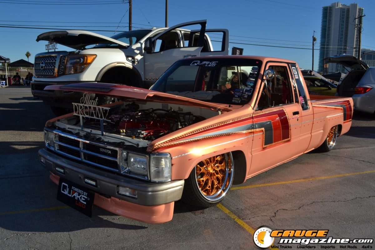 Custom vehicles at A Day to Remember Las Vegas 2025