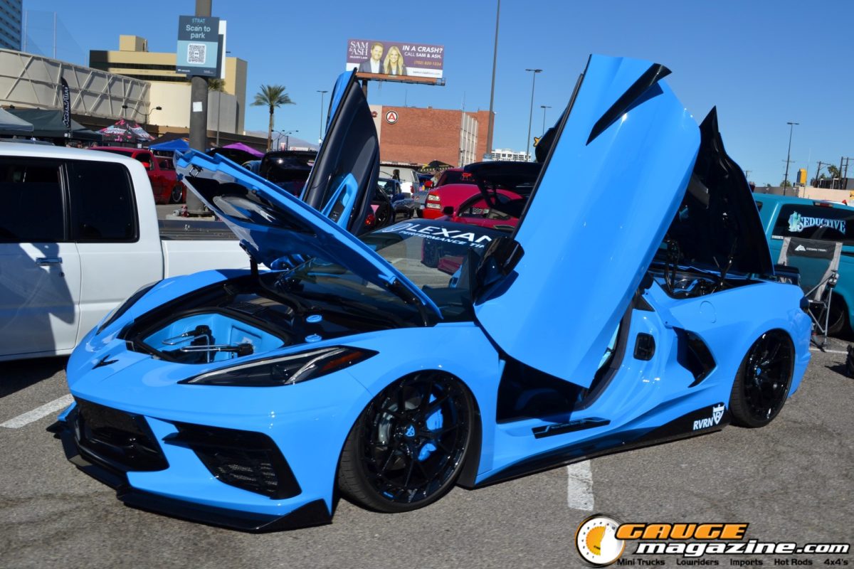 Custom vehicles at A Day to Remember Las Vegas 2025