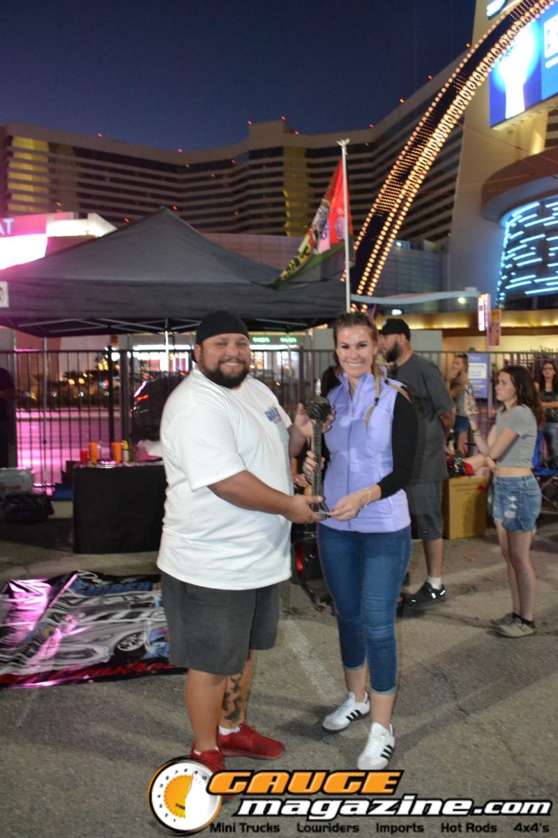 Custom vehicles at A Day to Remember Las Vegas 2025