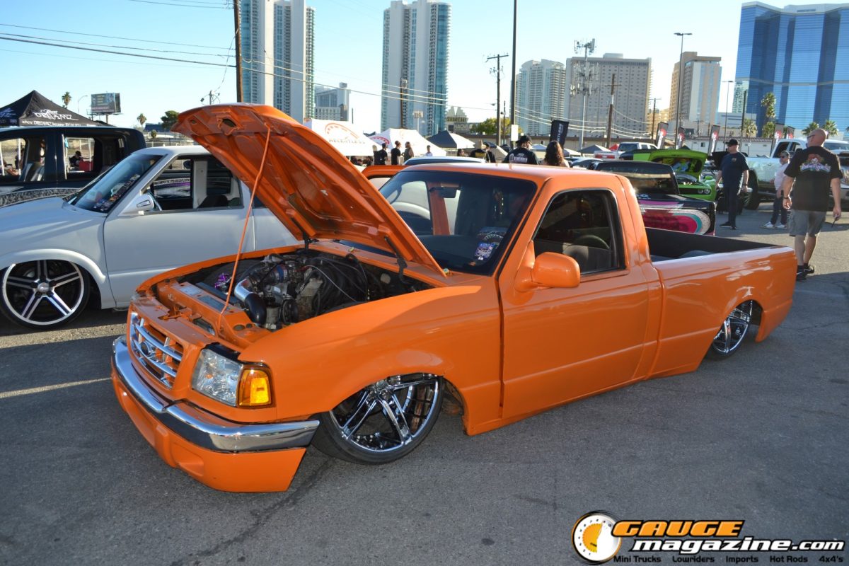 Custom vehicles at A Day to Remember Las Vegas 2025