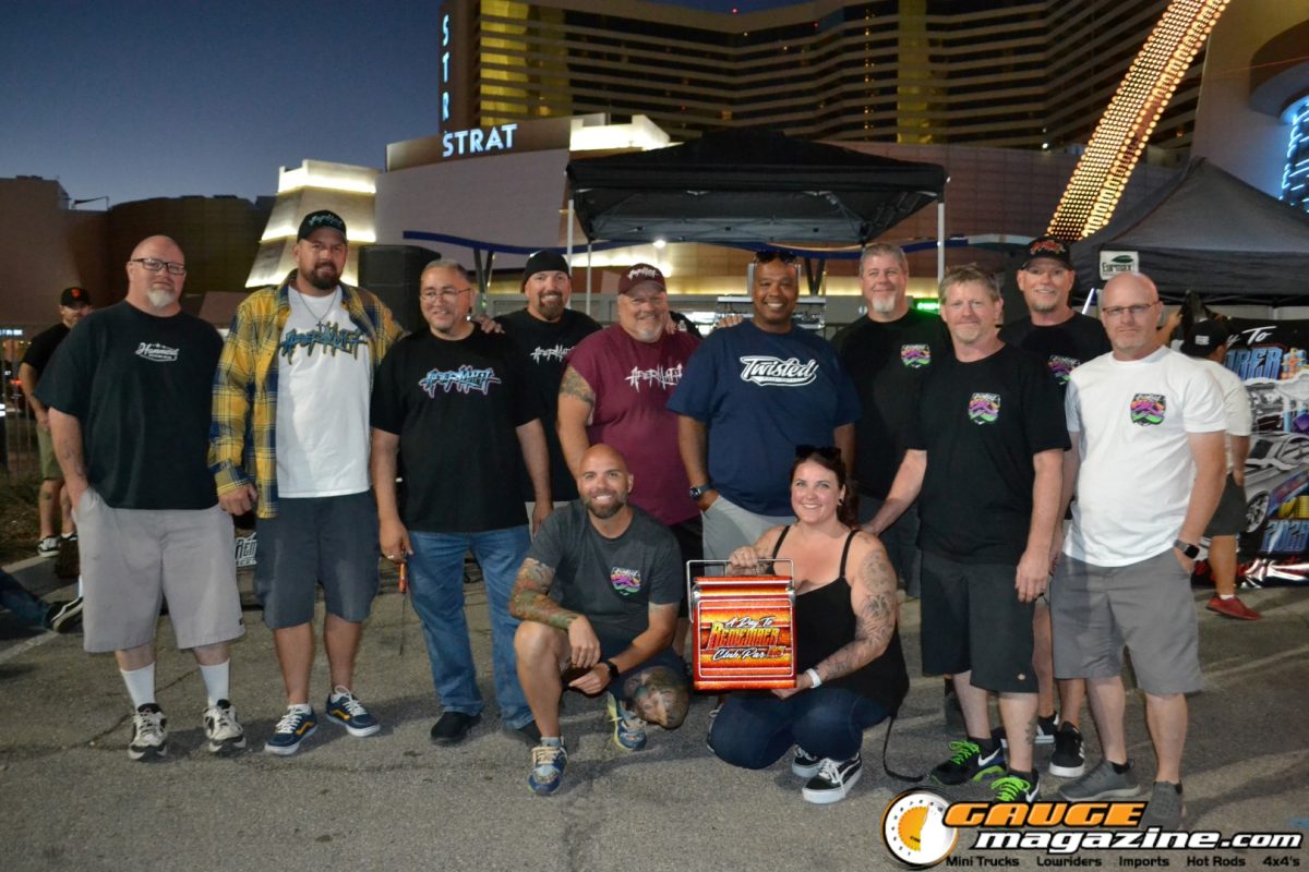 Custom vehicles at A Day to Remember Las Vegas 2025
