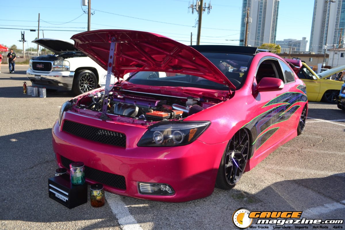 Custom vehicles at A Day to Remember Las Vegas 2025
