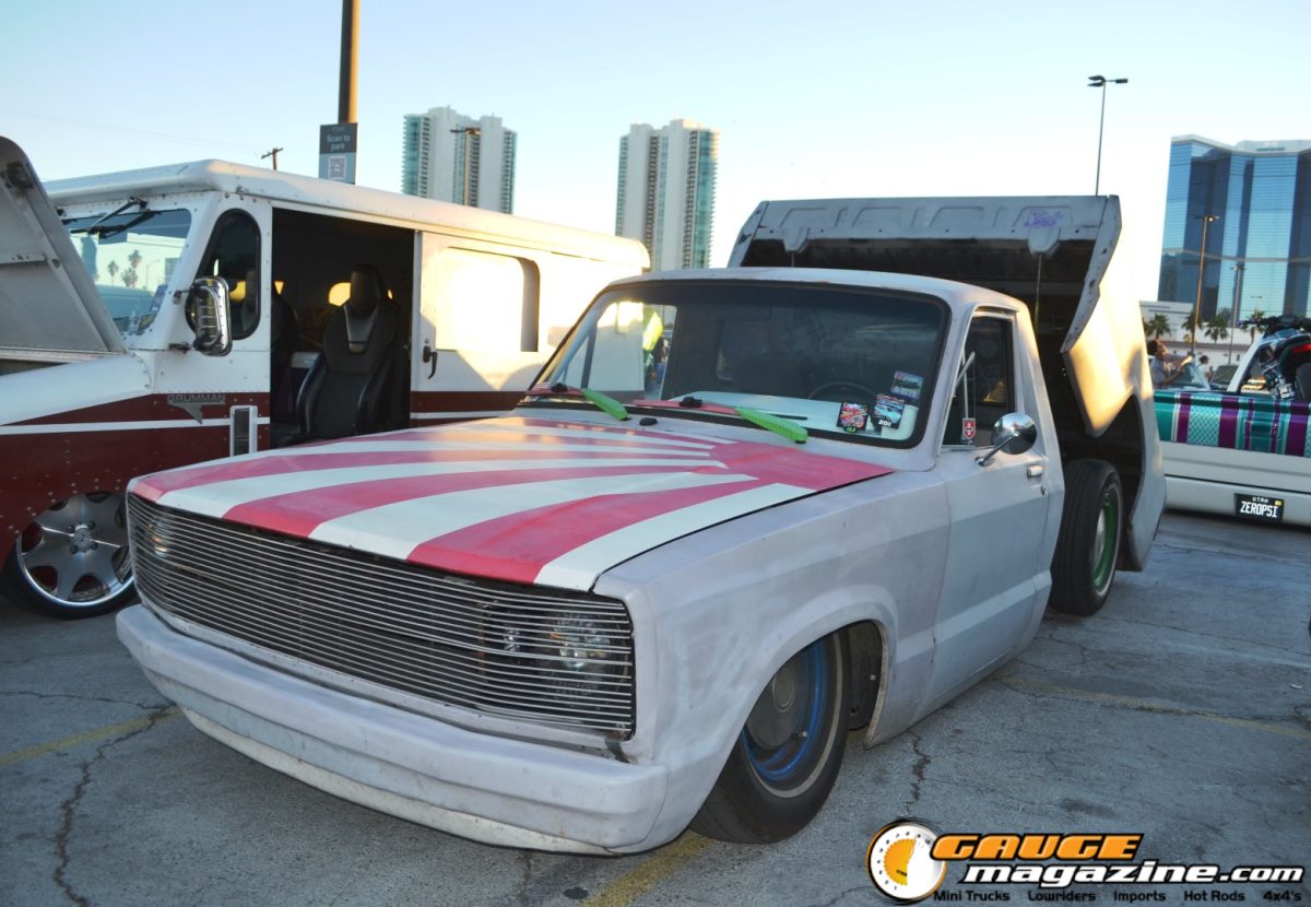 Custom vehicles at A Day to Remember Las Vegas 2025