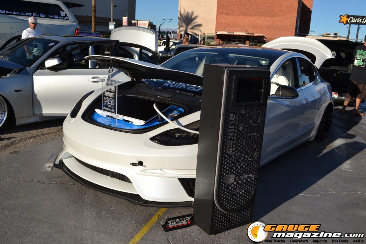 Custom vehicles at A Day to Remember Las Vegas 2025