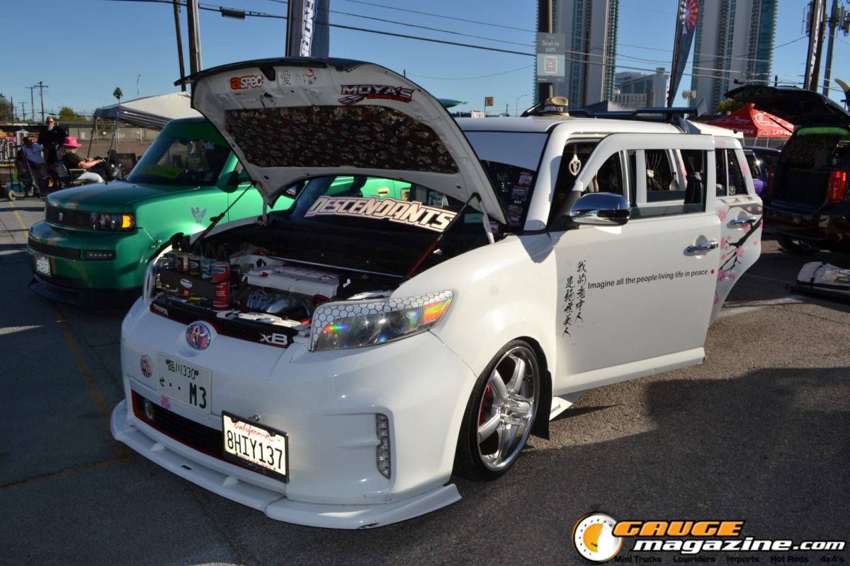 Custom vehicles at A Day to Remember Las Vegas 2025