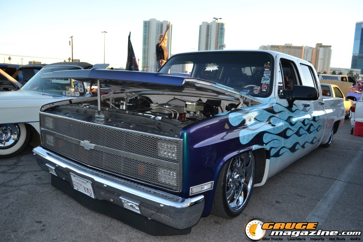 Custom vehicles at A Day to Remember Las Vegas 2025