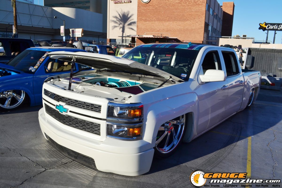 Custom vehicles at A Day to Remember Las Vegas 2025