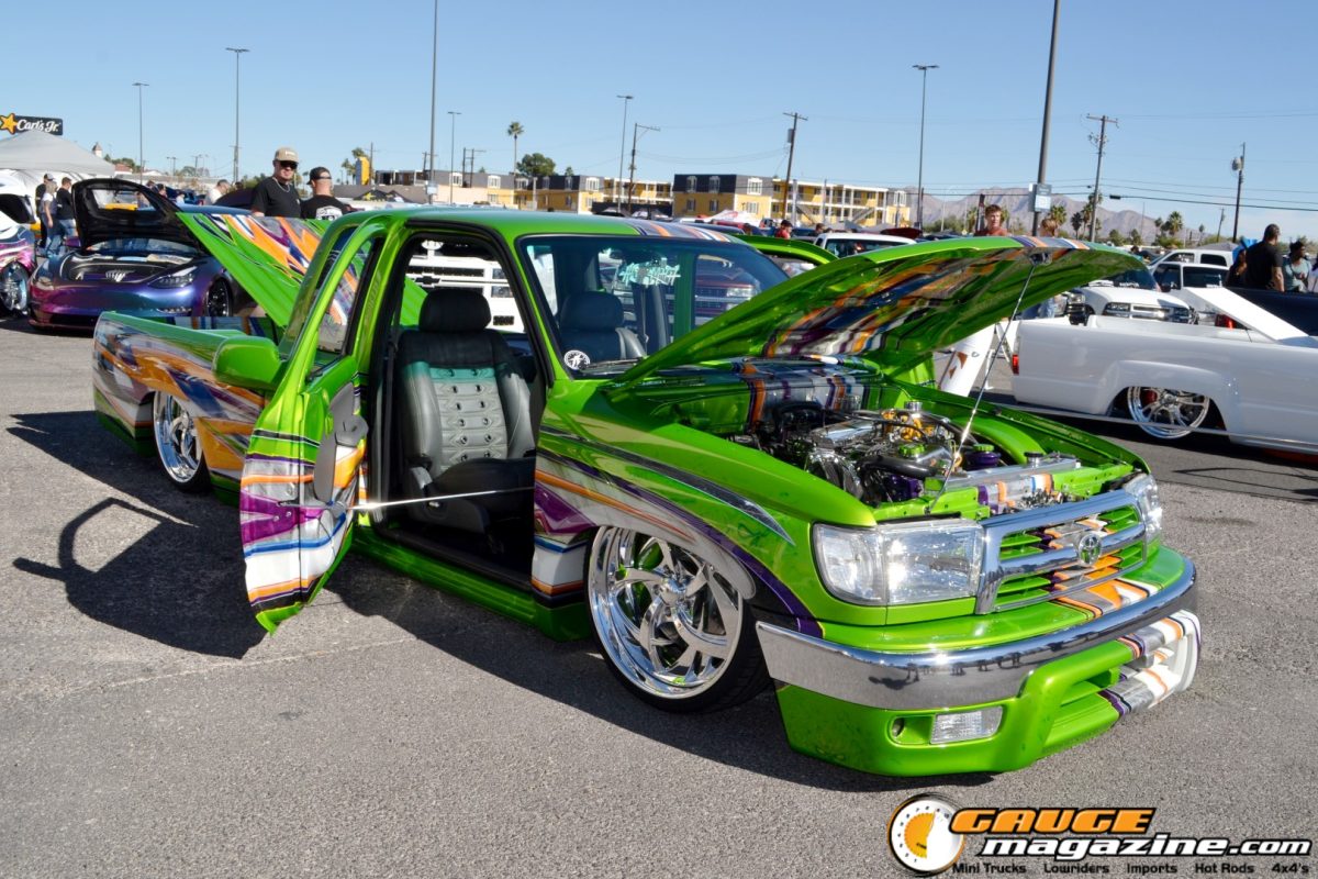 Custom vehicles at A Day to Remember Las Vegas 2025