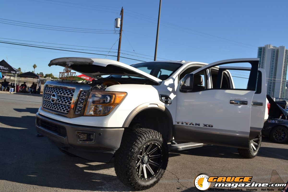 Custom vehicles at A Day to Remember Las Vegas 2025