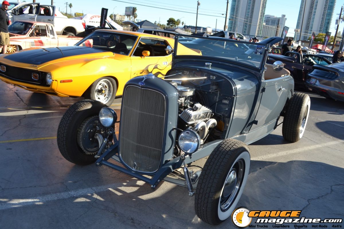 Custom vehicles at A Day to Remember Las Vegas 2025