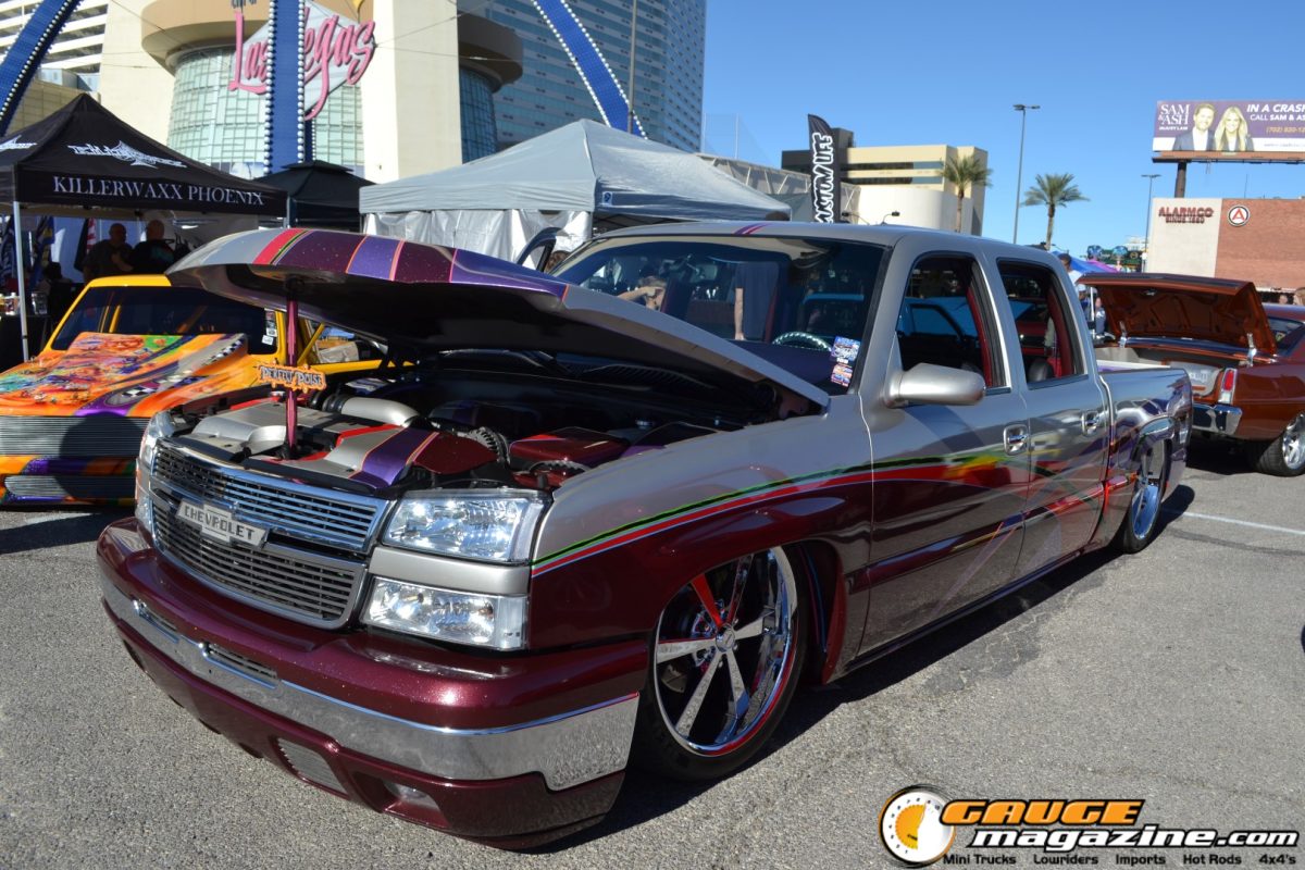 Custom vehicles at A Day to Remember Las Vegas 2025