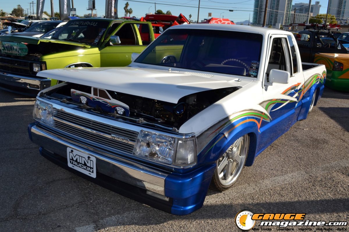 Custom vehicles at A Day to Remember Las Vegas 2025