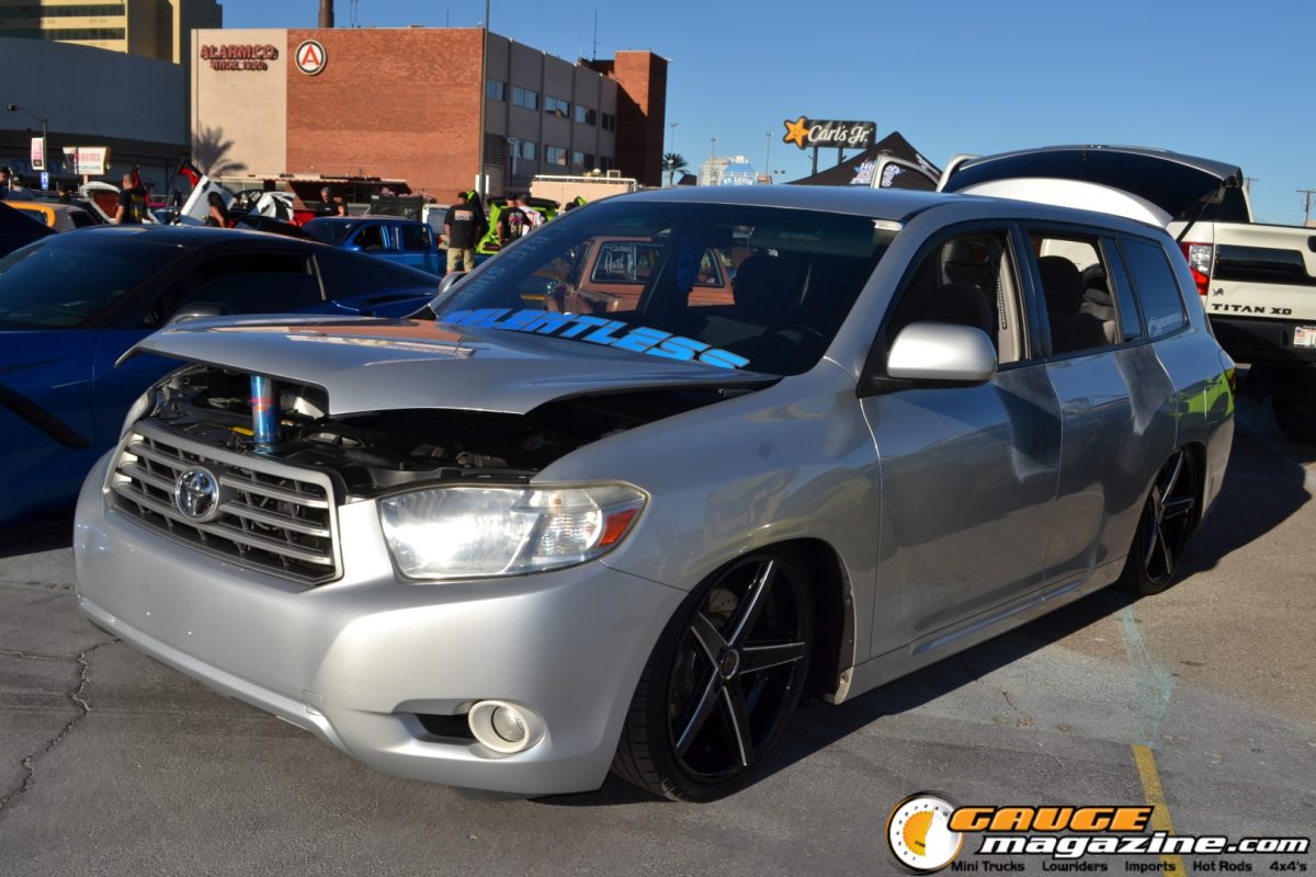 Custom vehicles at A Day to Remember Las Vegas 2025