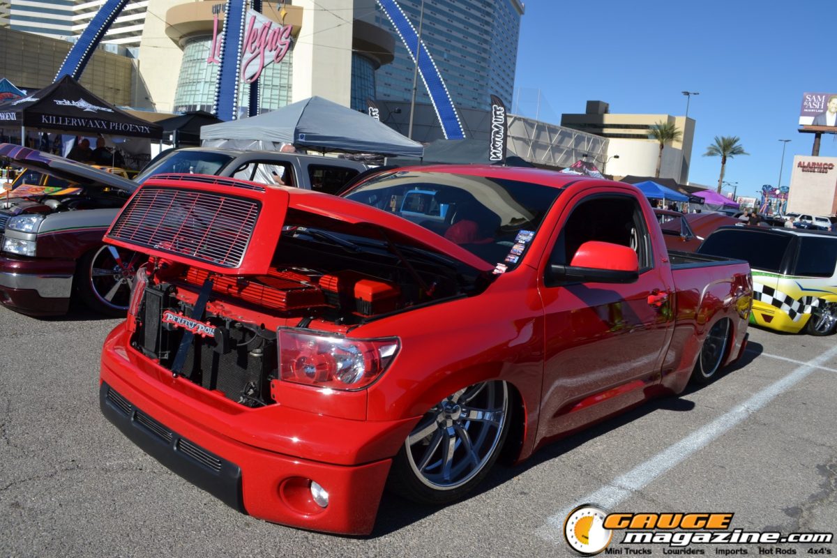 Custom vehicles at A Day to Remember Las Vegas 2025