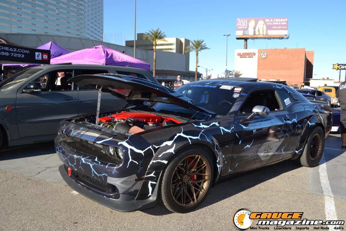 Custom vehicles at A Day to Remember Las Vegas 2025