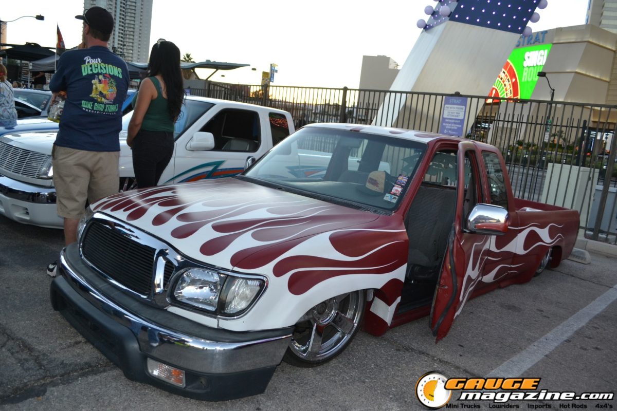 Custom vehicles at A Day to Remember Las Vegas 2025