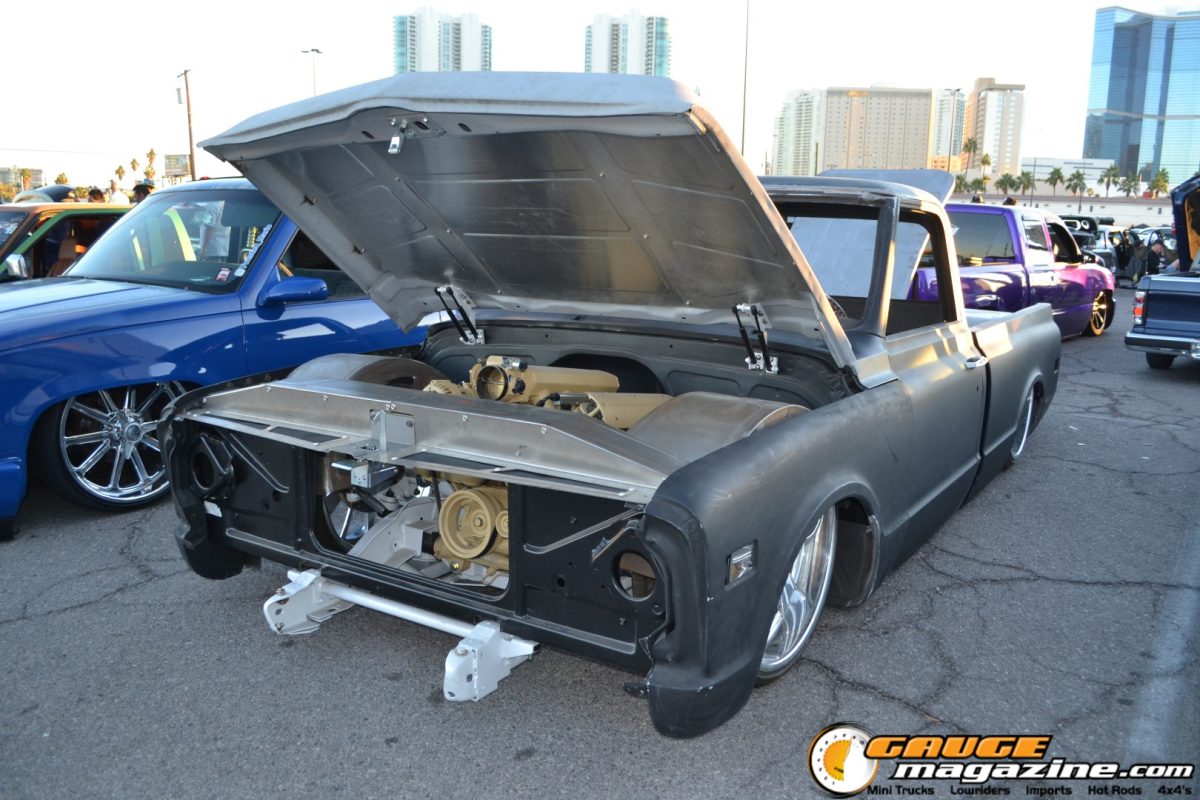 Custom vehicles at A Day to Remember Las Vegas 2025