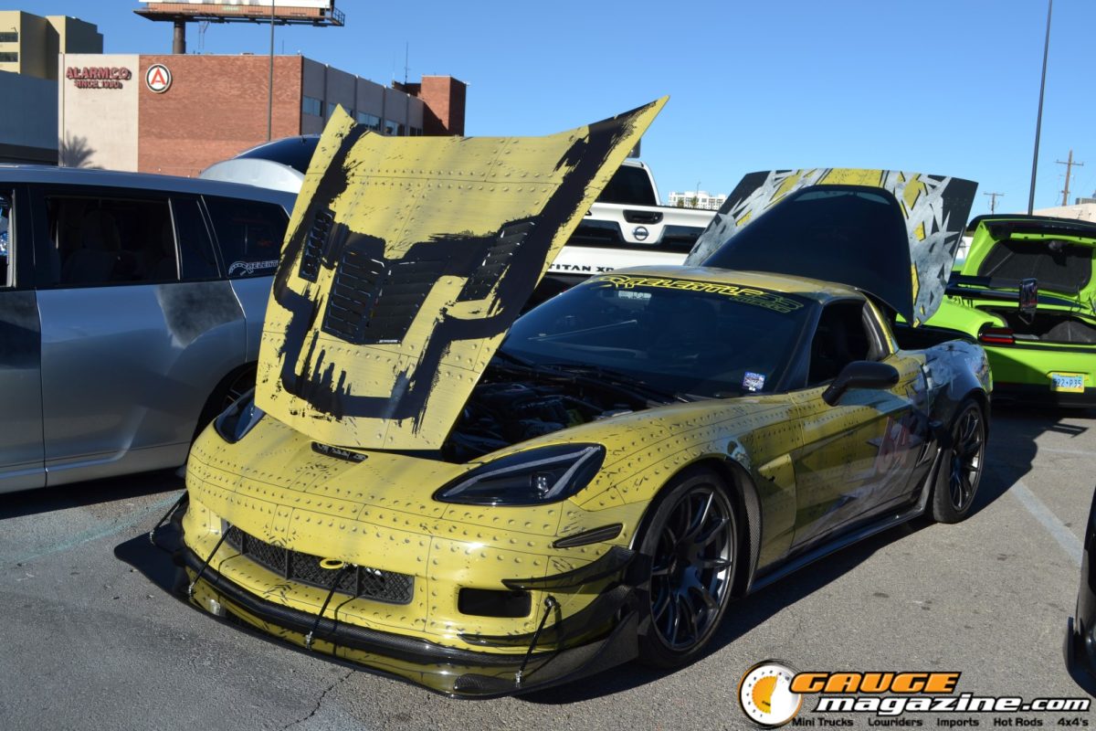 Custom vehicles at A Day to Remember Las Vegas 2025