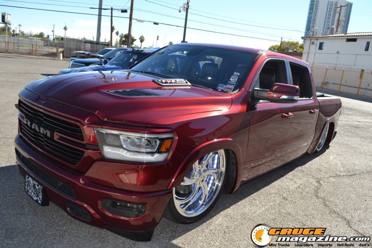Custom vehicles at A Day to Remember Las Vegas 2025