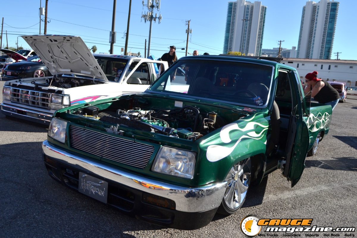 Custom vehicles at A Day to Remember Las Vegas 2025